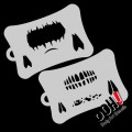 Ooh Stencils T18 - Zombie Mouth Airbrush Tattoo